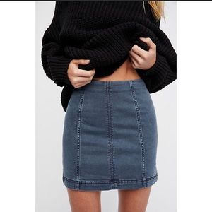 Free People Mini Skirt